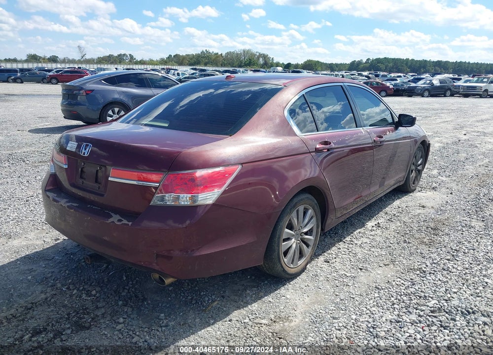 2012 HONDA ACCORD 2.4 EX-L VIN: 1HGCP2F81CA068194