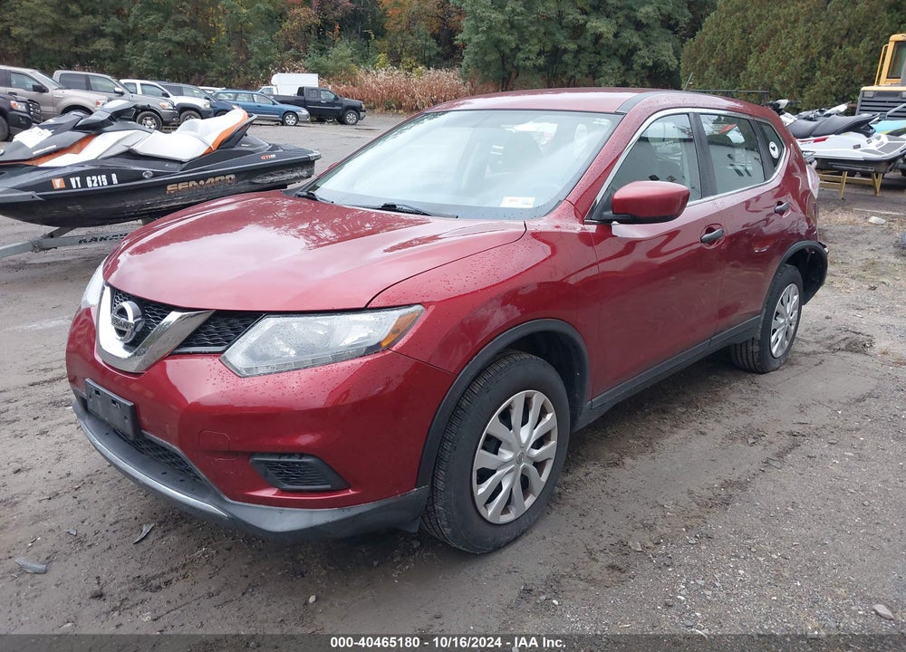 2016 NISSAN ROGUE S VIN: KNMAT2MV6GP629311