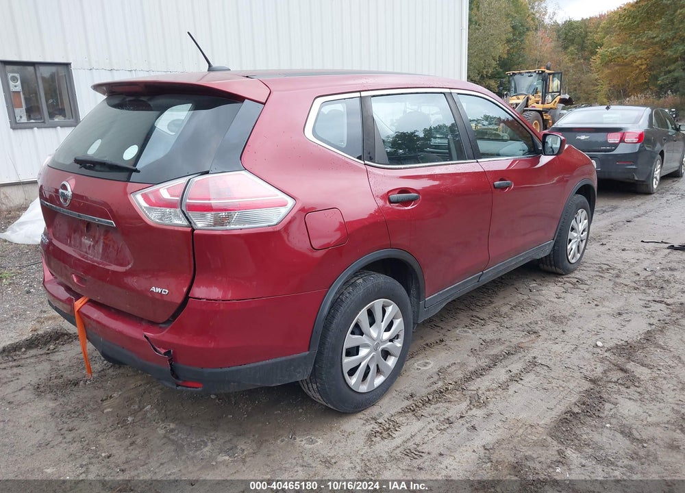 2016 NISSAN ROGUE S VIN: KNMAT2MV6GP629311