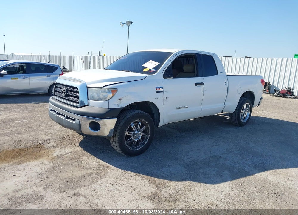 2007 TOYOTA TUNDRA SR5 V8 VIN: 5TFRV54137X003789
