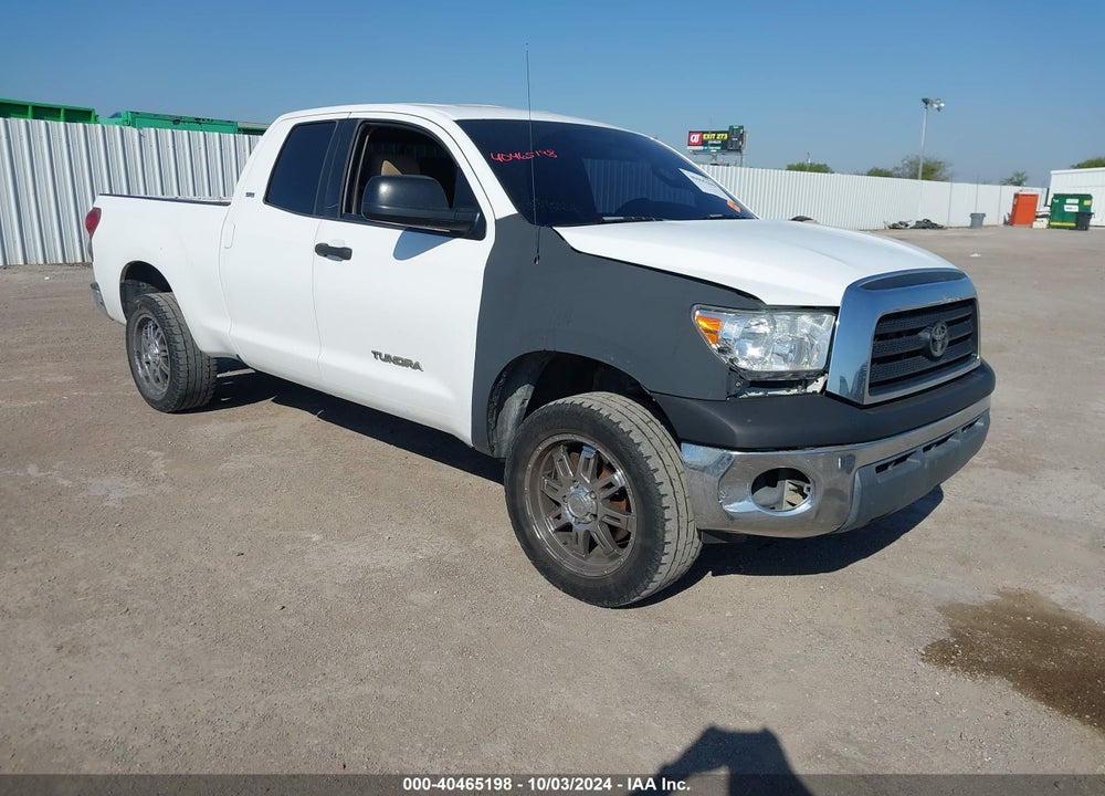 2007 TOYOTA TUNDRA SR5 V8 VIN: 5TFRV54137X003789