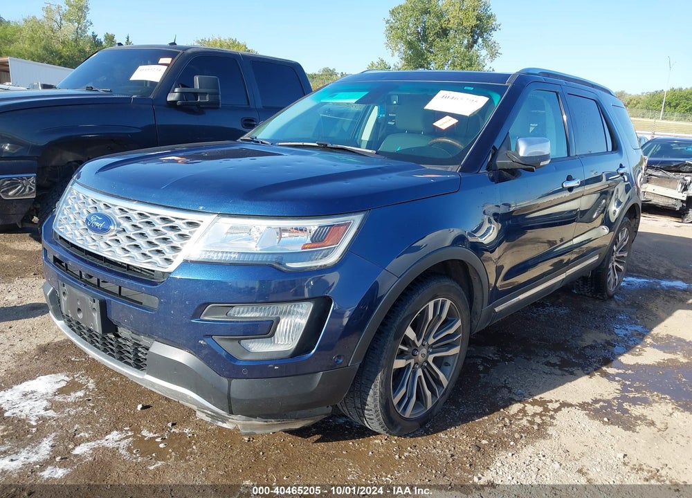 2016 FORD EXPLORER PLATINUM VIN: 1FM5K8HT6GGC71381