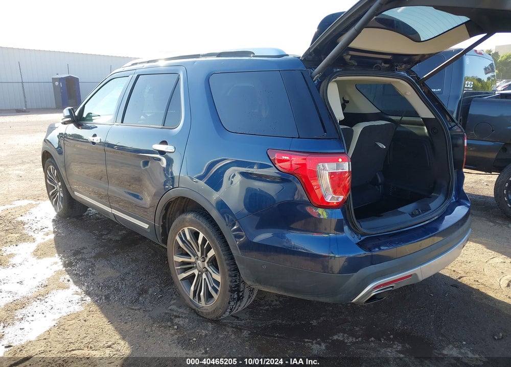 2016 FORD EXPLORER PLATINUM VIN: 1FM5K8HT6GGC71381