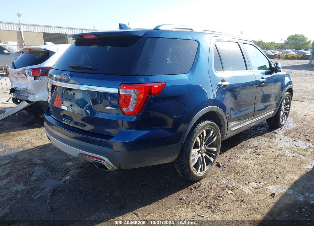 2016 FORD EXPLORER PLATINUM VIN: 1FM5K8HT6GGC71381