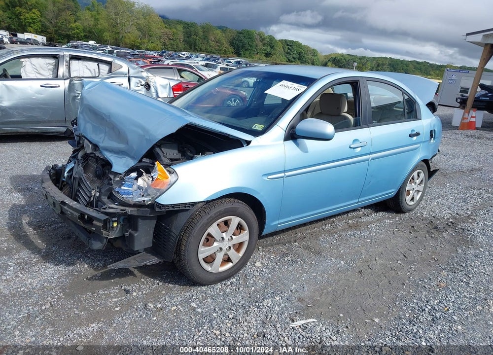 2010 HYUNDAI ACCENT GLS VIN: KMHCN4AC5AU493159