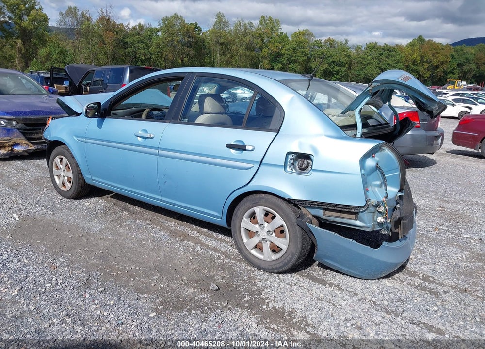 2010 HYUNDAI ACCENT GLS VIN: KMHCN4AC5AU493159