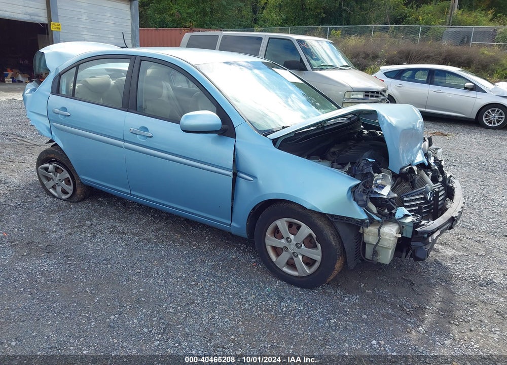 2010 HYUNDAI ACCENT GLS VIN: KMHCN4AC5AU493159