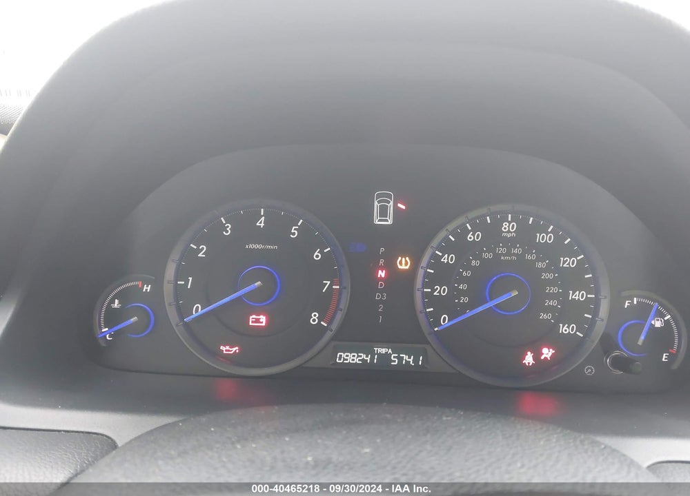 2012 HONDA CROSSTOUR EX-L VIN: 5J6TF2H53CL007836