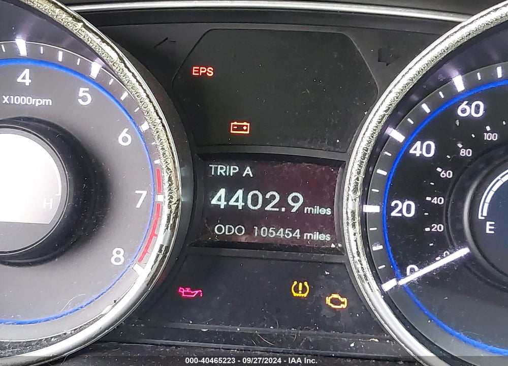 2011 HYUNDAI SONATA GLS VIN: 5NPEB4AC0BH239232