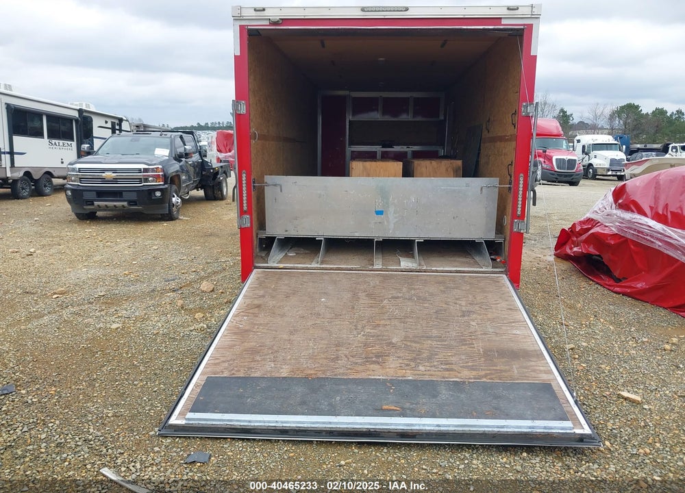 2017 BRAVO TRAILERS BOX/VAN ENCLOSED 22' VIN: 542BE2226HB016096