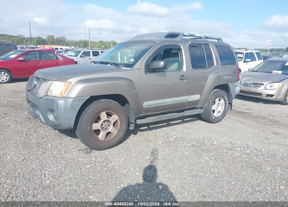 2005 NISSAN XTERRA S VIN: 5N1AN08W15C628570