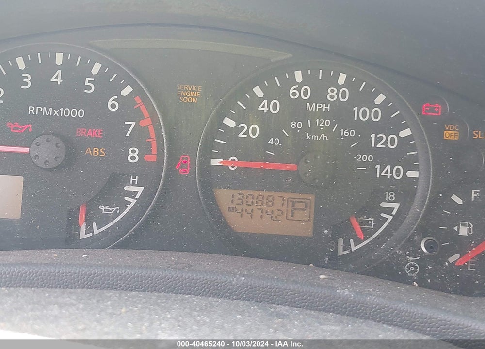 2005 NISSAN XTERRA S VIN: 5N1AN08W15C628570