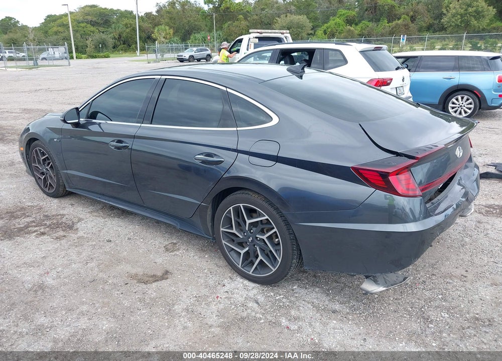 2022 HYUNDAI SONATA N LINE VIN: 5NPEK4JC7NH144204
