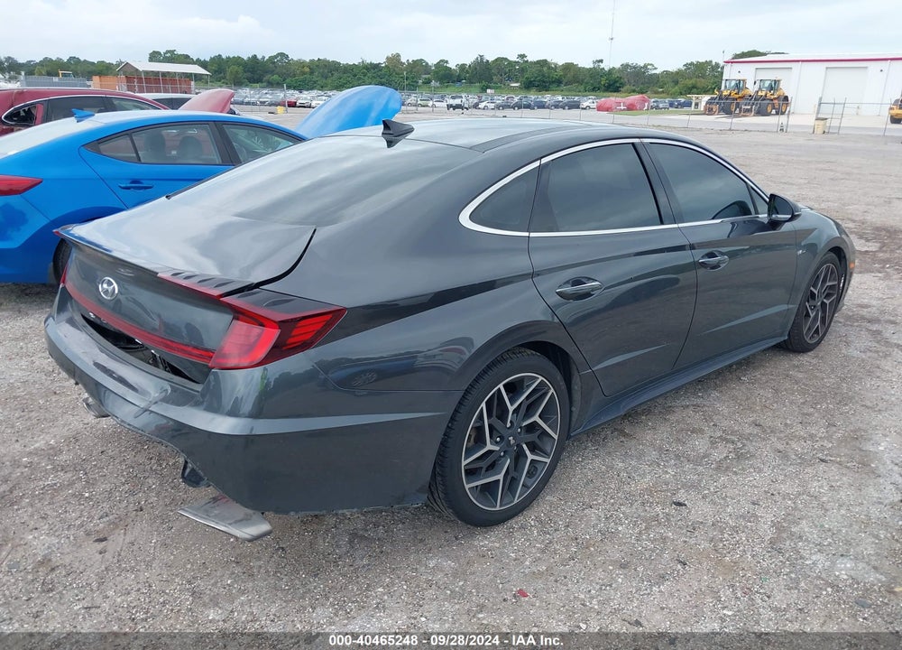 2022 HYUNDAI SONATA N LINE VIN: 5NPEK4JC7NH144204