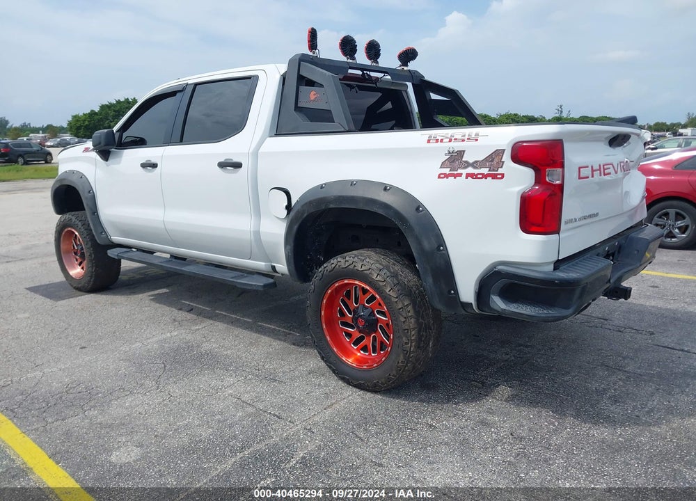 2019 CHEVROLET SILVERADO 1500 CUSTOM TRAIL BOSS VIN: 3GCPYCEF9KG199487