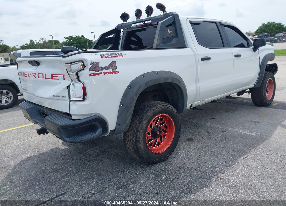 2019 CHEVROLET SILVERADO 1500 CUSTOM TRAIL BOSS VIN: 3GCPYCEF9KG199487