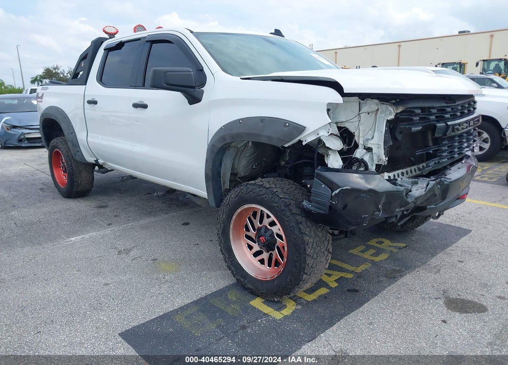 2019 CHEVROLET SILVERADO 1500 CUSTOM TRAIL BOSS VIN: 3GCPYCEF9KG199487