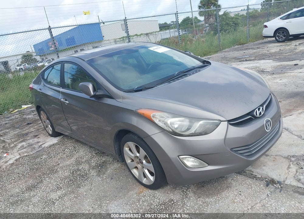 2012 HYUNDAI ELANTRA LIMITED VIN: 5NPDH4AE9CH115036