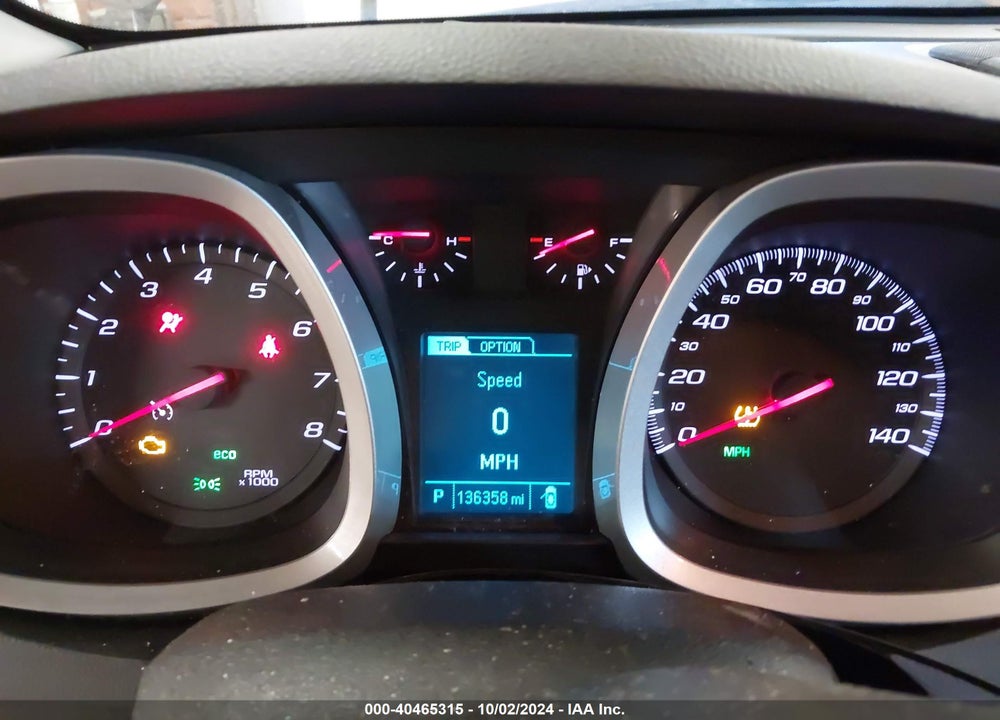 2013 CHEVROLET EQUINOX LTZ VIN: 2GNFLGEK1D6345630