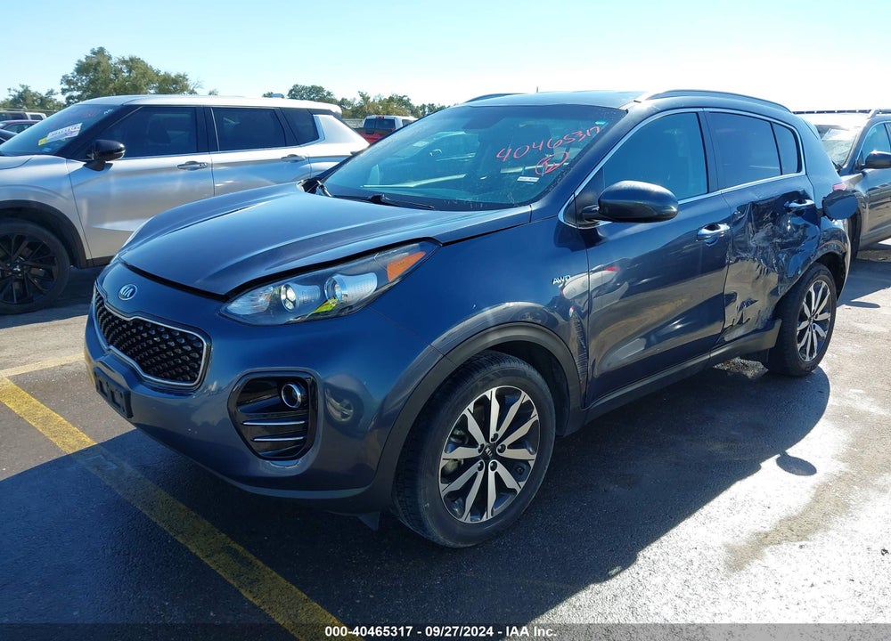 2017 KIA SPORTAGE EX VIN: KNDPNCAC7H7197990