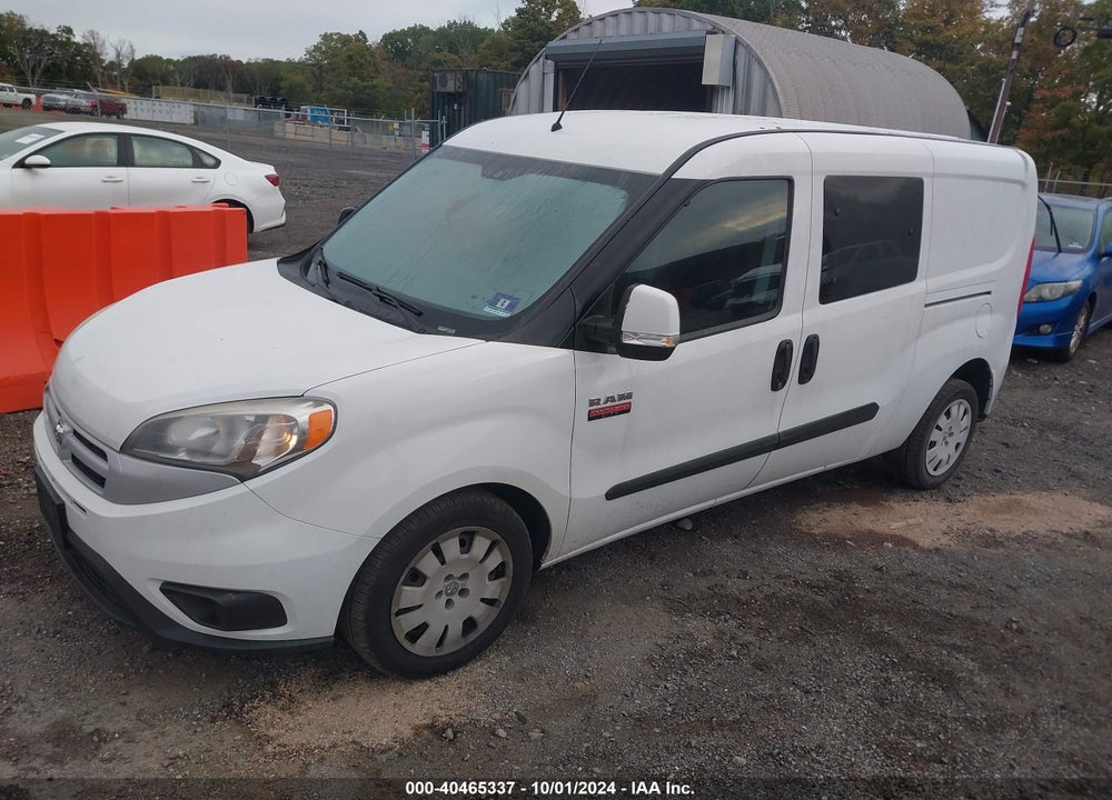 2016 RAM PROMASTER CITY TRADESMAN SLT VIN: ZFBERFBT7G6C61502
