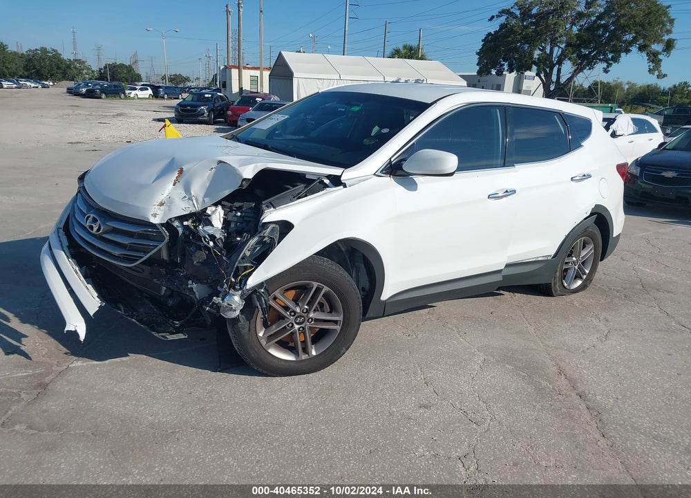 2018 HYUNDAI SANTA FE SPORT 2.4L VIN: 5XYZT3LB9JG525700