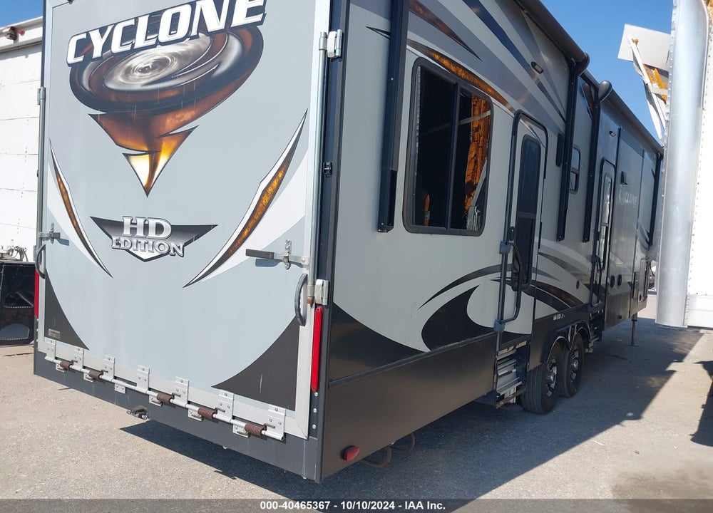 2017 HEAR CYCLONE 2900 MK VIN: 5SFCG3925HE346569