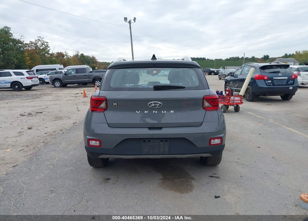 2022 HYUNDAI VENUE SEL VIN: KMHRC8A32NU189994