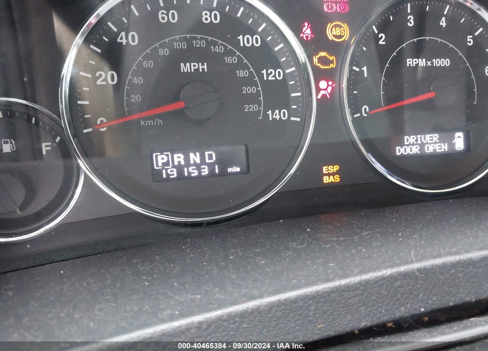 2009 JEEP GRAND CHEROKEE LAREDO VIN: 1J8GR48K29C540830