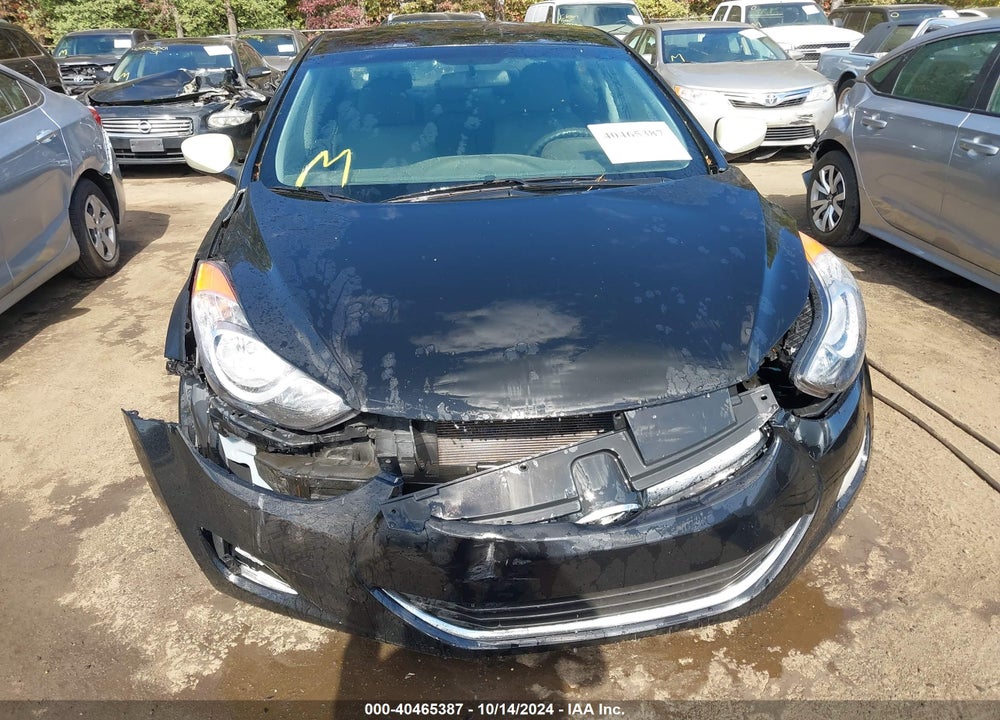 2013 HYUNDAI ELANTRA GLS VIN: 5NPDH4AE5DH366914