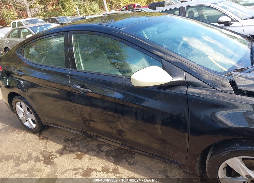 2013 HYUNDAI ELANTRA GLS VIN: 5NPDH4AE5DH366914
