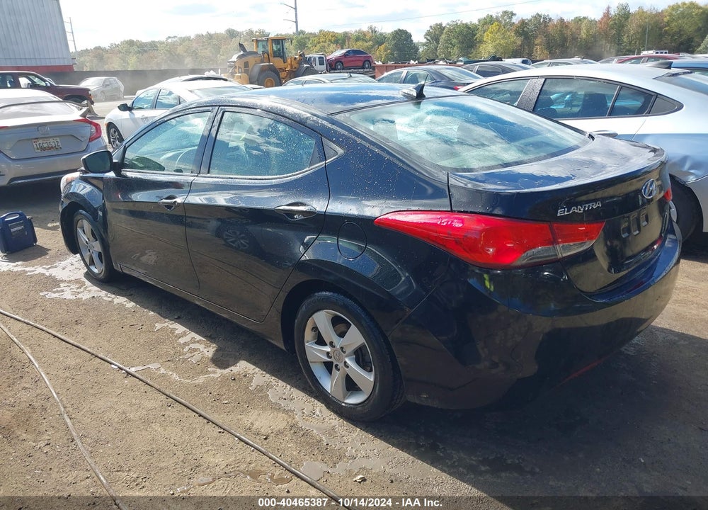 2013 HYUNDAI ELANTRA GLS VIN: 5NPDH4AE5DH366914