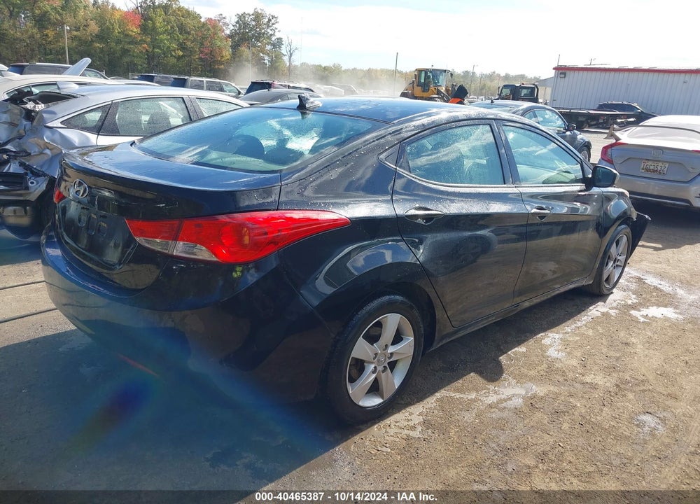 2013 HYUNDAI ELANTRA GLS VIN: 5NPDH4AE5DH366914