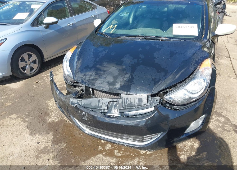 2013 HYUNDAI ELANTRA GLS VIN: 5NPDH4AE5DH366914
