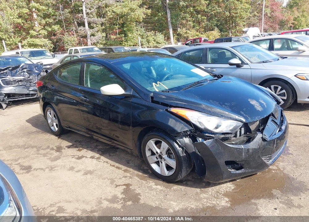 2013 HYUNDAI ELANTRA GLS VIN: 5NPDH4AE5DH366914