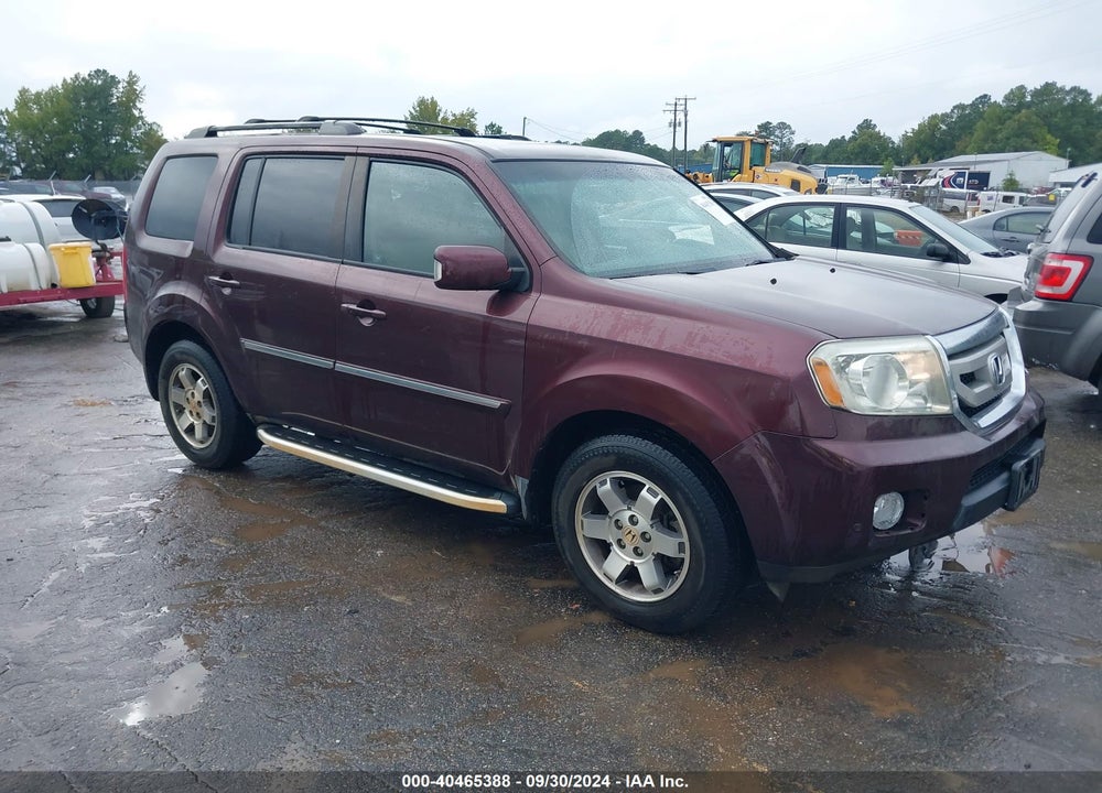 2010 HONDA PILOT TOURING VIN: 5FNYF4H82AB030641