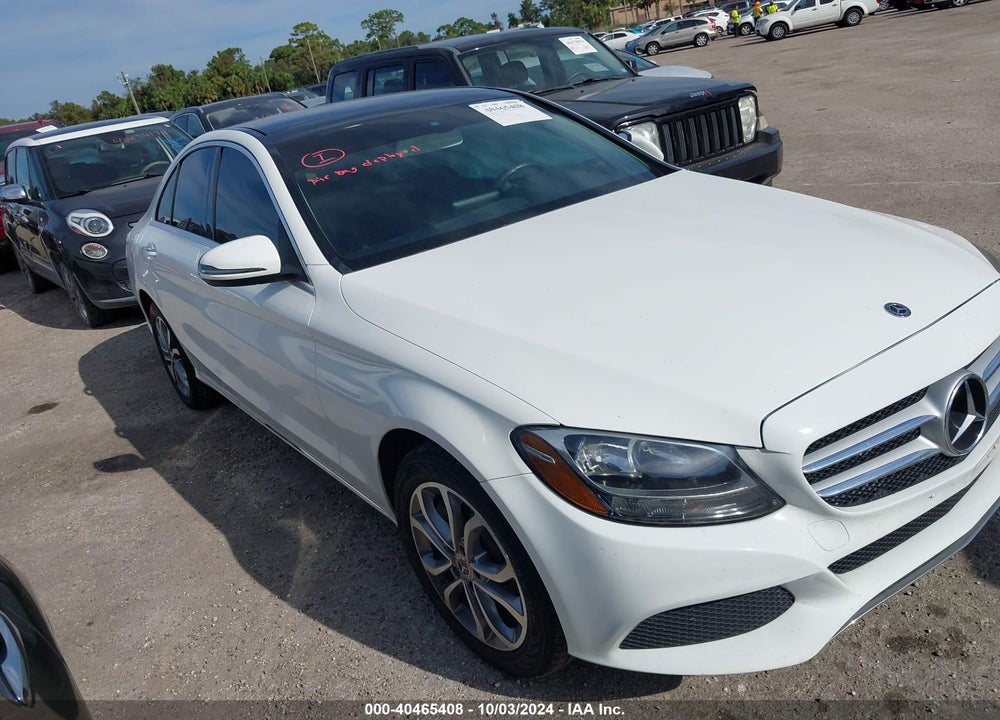 2018 MERCEDES-BENZ C 300 4MATIC VIN: WDDWF4KB1JR328092