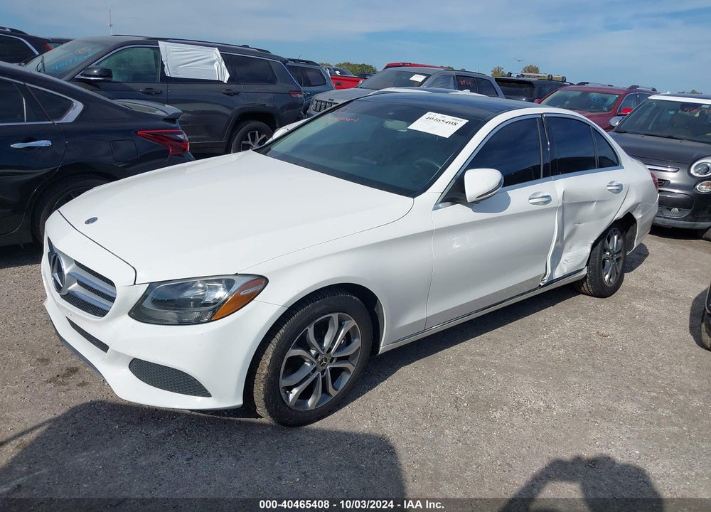 2018 MERCEDES-BENZ C 300 4MATIC VIN: WDDWF4KB1JR328092