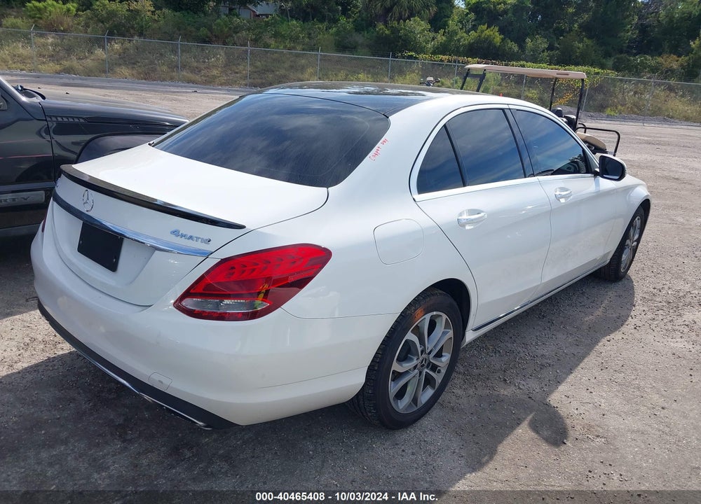 2018 MERCEDES-BENZ C 300 4MATIC VIN: WDDWF4KB1JR328092