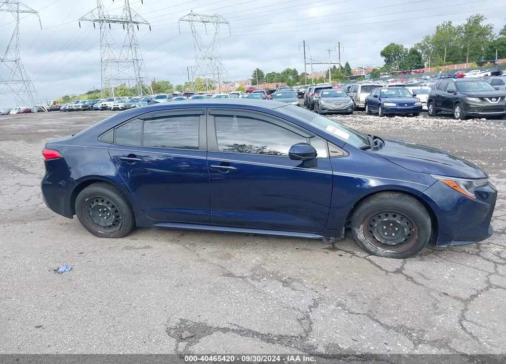 2021 TOYOTA COROLLA LE VIN: JTDEPMAE3MJ144323