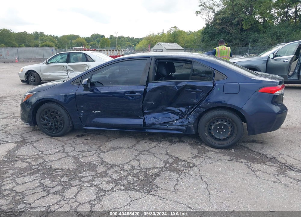 2021 TOYOTA COROLLA LE VIN: JTDEPMAE3MJ144323