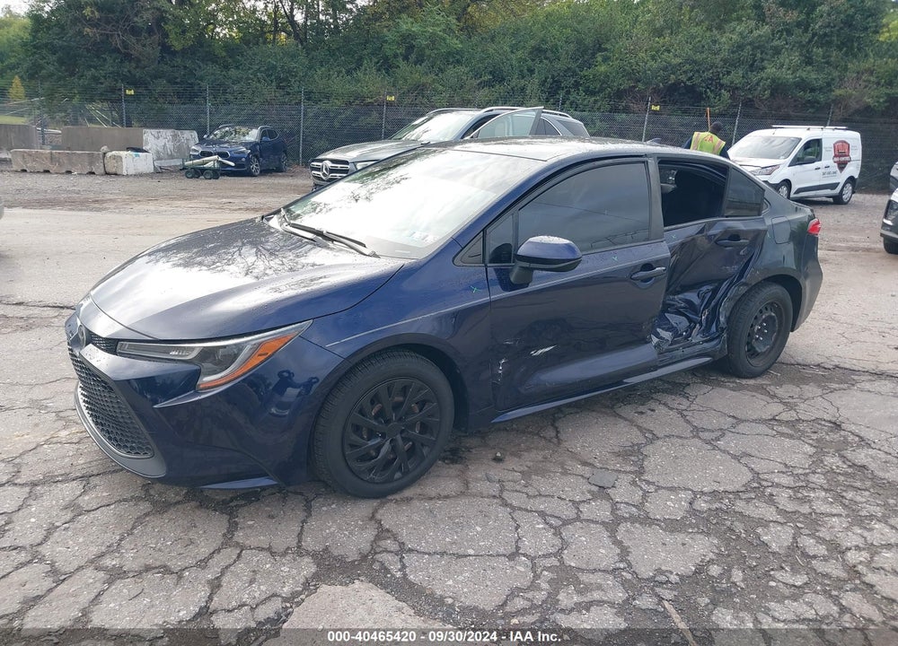 2021 TOYOTA COROLLA LE VIN: JTDEPMAE3MJ144323
