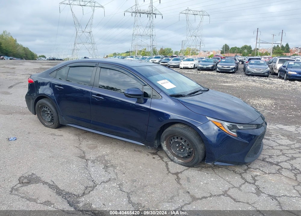 2021 TOYOTA COROLLA LE VIN: JTDEPMAE3MJ144323