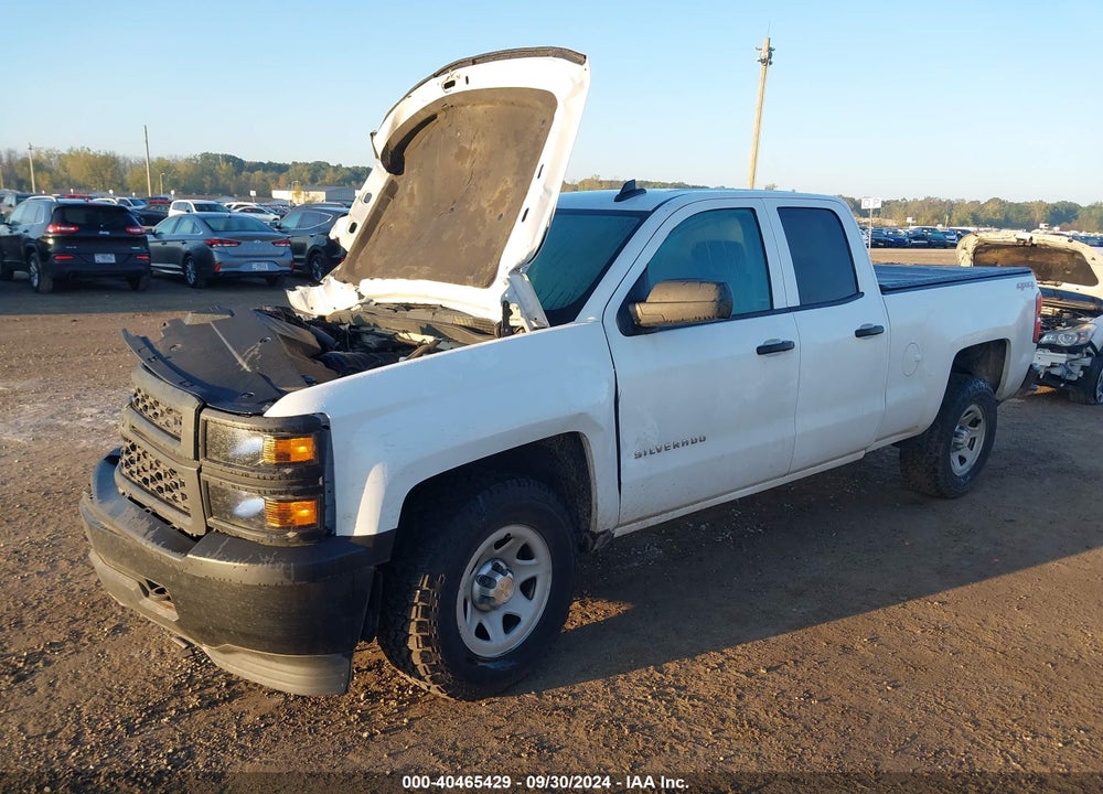 2015 CHEVROLET SILVERADO 1500 WT VIN: 1GCVKPEH7FZ445377
