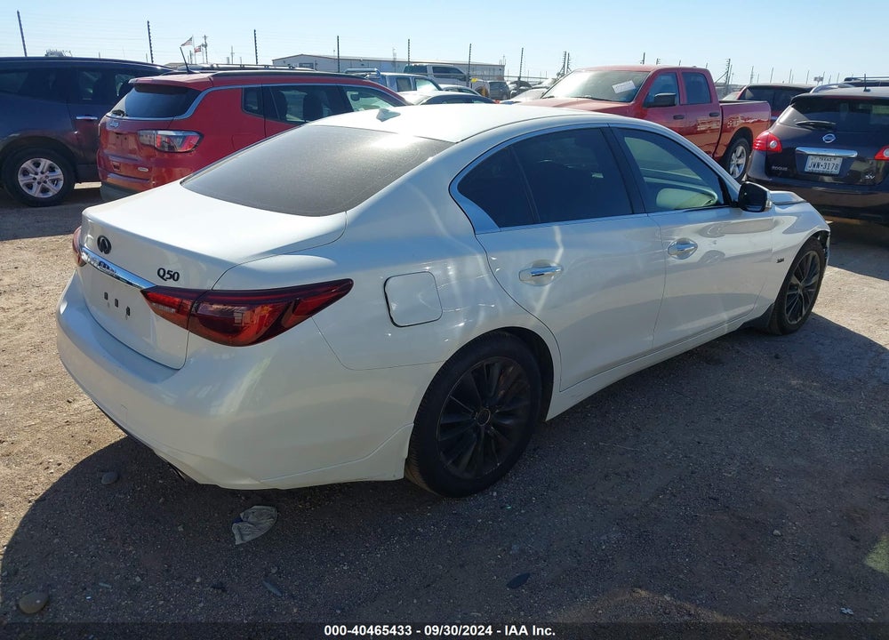 2018 INFINITI Q50 3.0T LUXE VIN: JN1EV7AP1JM358071