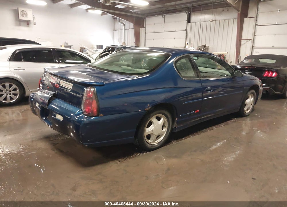 2003 CHEVROLET MONTE CARLO SS VIN: 2G1WX12K939151206