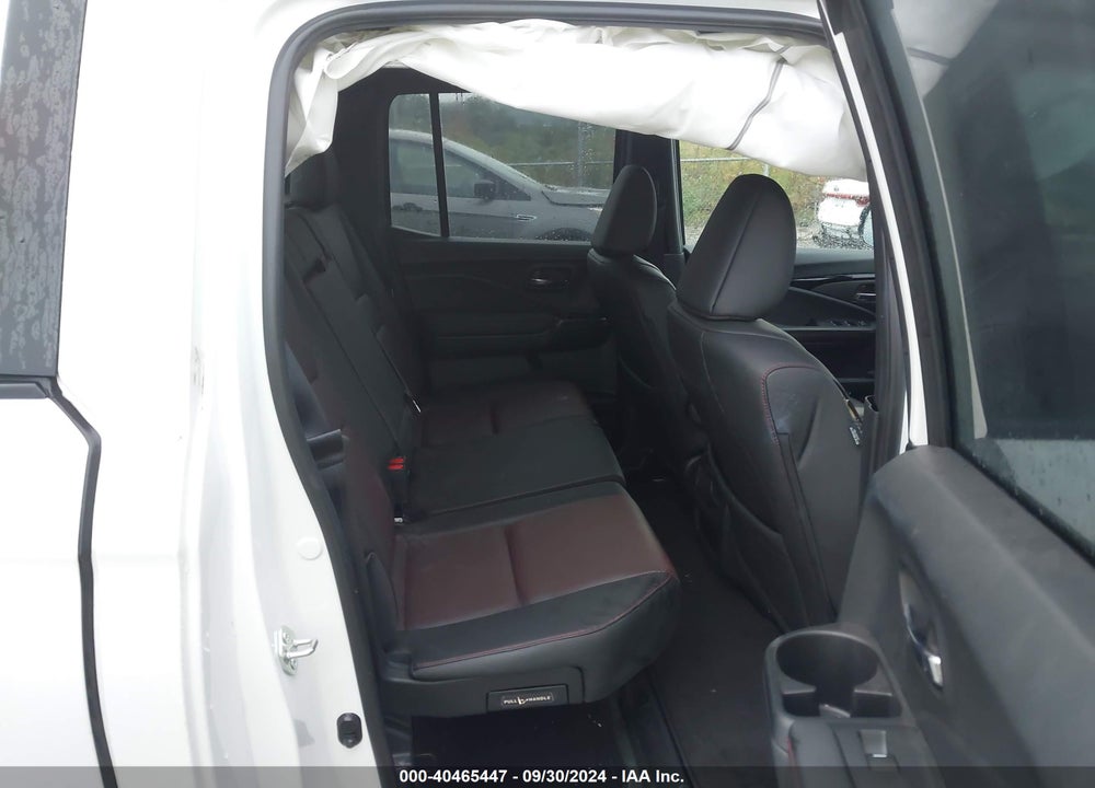 2022 HONDA RIDGELINE BLACK EDITION VIN: 5FPYK3F88NB006012