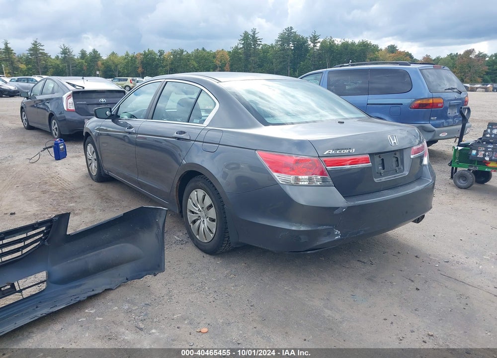 2011 HONDA ACCORD 2.4 LX VIN: 1HGCP2F38BA049628