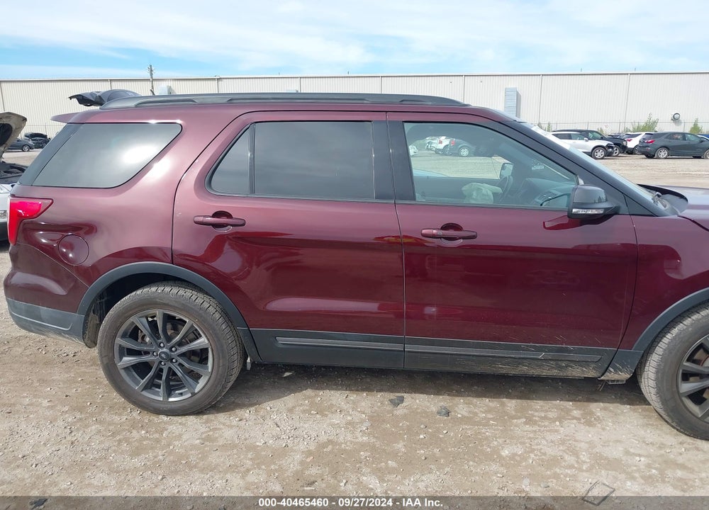 2018 FORD EXPLORER XLT VIN: 1FM5K8D85JGA53795