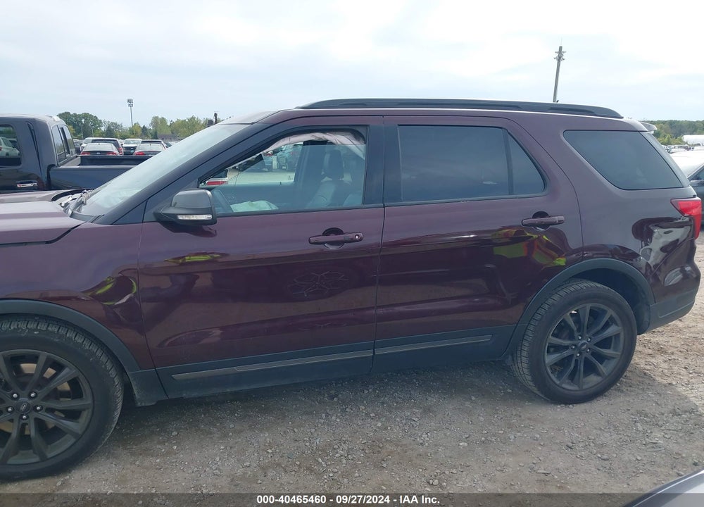 2018 FORD EXPLORER XLT VIN: 1FM5K8D85JGA53795